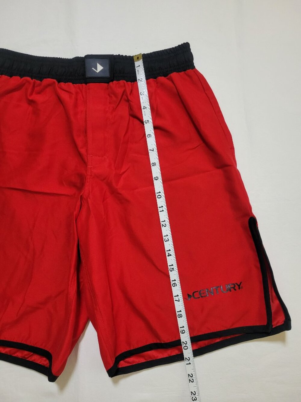 Century Martial Arts Red MMA Fight Shorts Size 30 Combat Athletic - Picture 5 of 7